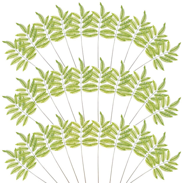 Set 10 frunze decorative artificiale, Tropi Verde, H78 cm