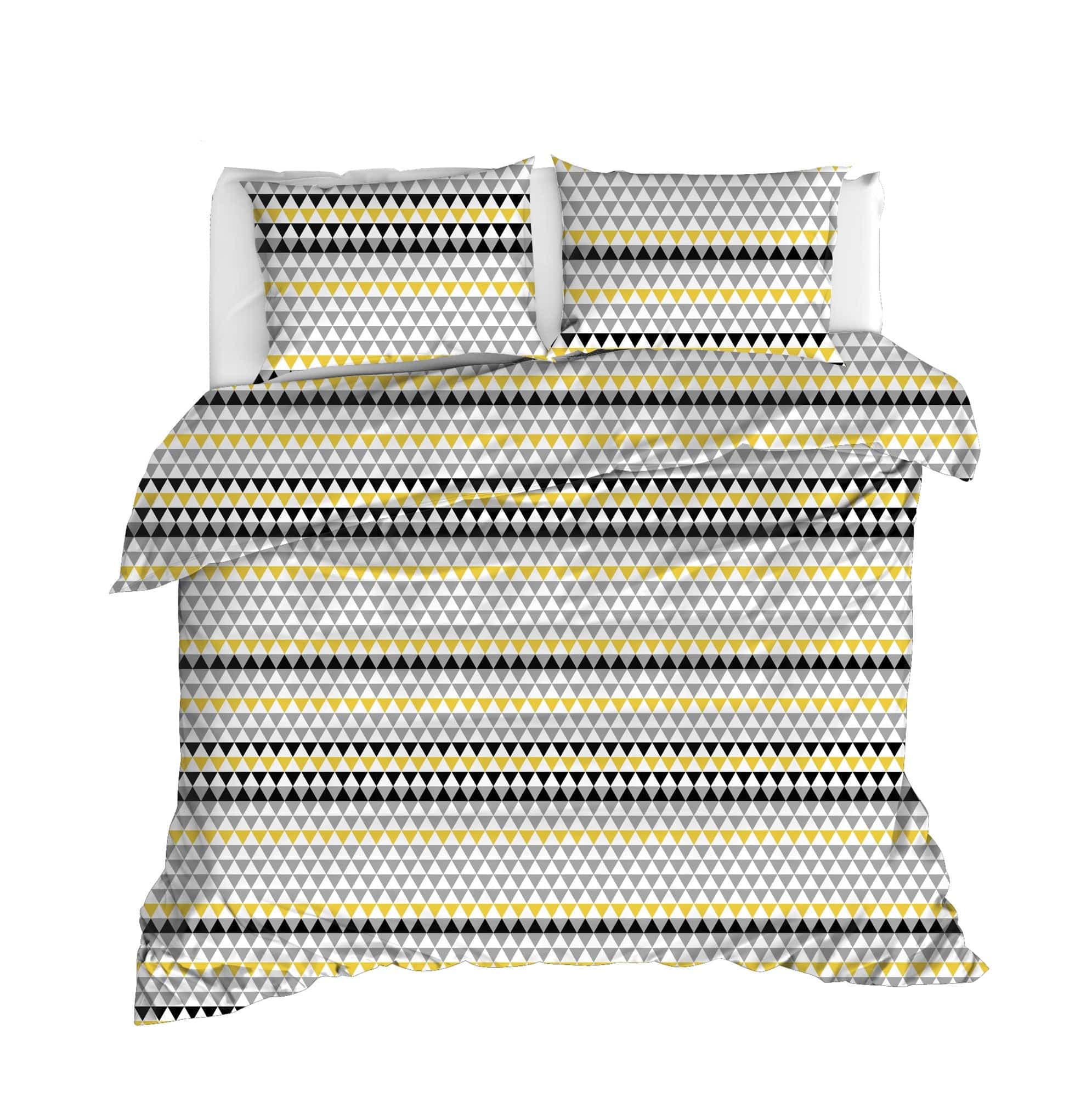 Lenjerie de pat din bumbac, Pavlina Multicolor, 200 x 220 cm