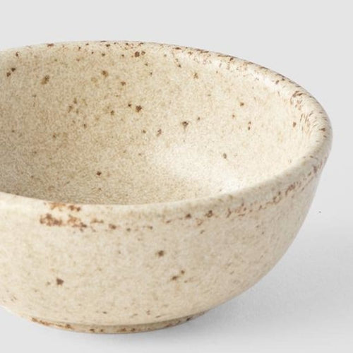 MIJ Europe Bol din ceramica, 100 ml, Ø8,5xH3,5 cm, Fade Bej