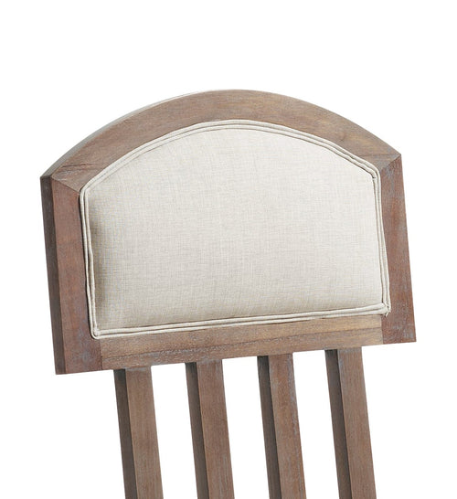 Scaun din lemn tapitat cu stofa, Spartan Maro, l45xA45xH100 cm (1)