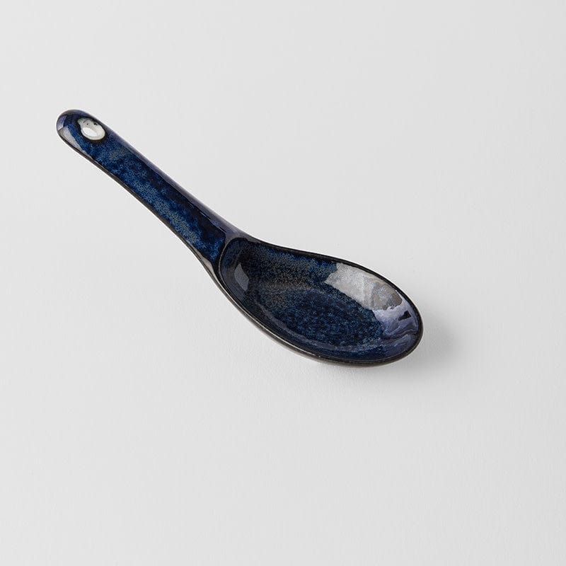 Lingura din ceramica, Indigo Albastru, 15 cm (2)