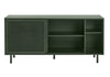 Comoda din metal, cu 2 usi, Veep Verde Olive, l160xA45xH75 cm (2)