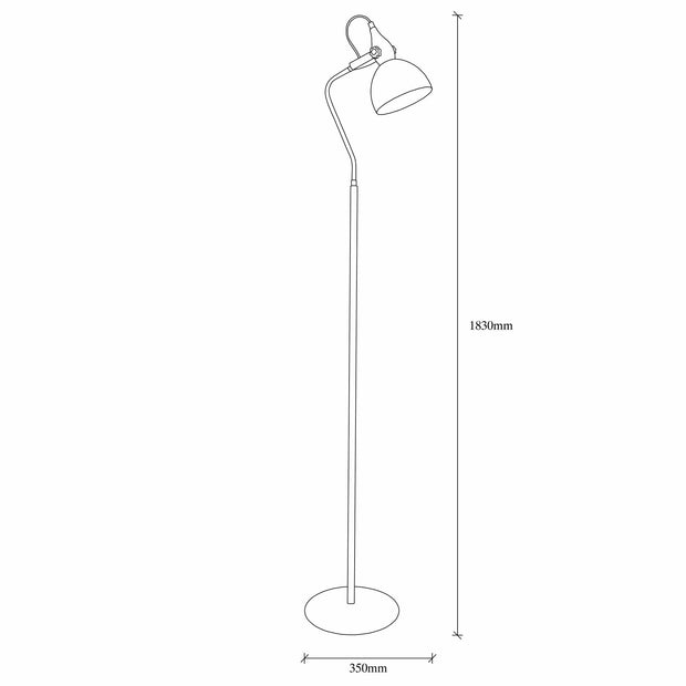 Lampadar Lik 4031 Negru / Auriu (2)