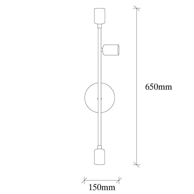 Aplica Bedside 3161 Negru (2)