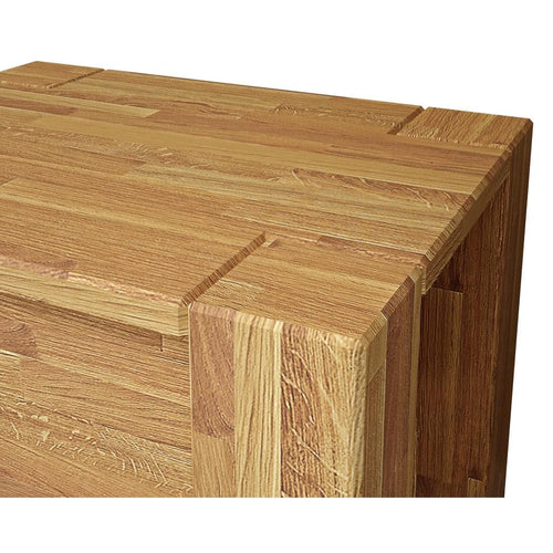 Noptiera din lemn, cu 1 sertar, Aruba Oil Stejar, l45xA43xH35 cm (1)