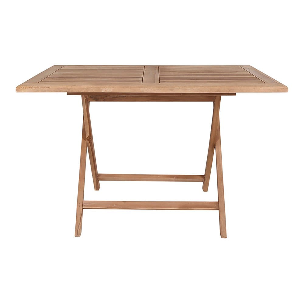 Masa din lemn de tec, Oviedo Tec, L120xl80xH75 cm (2)