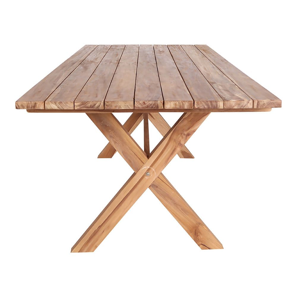 Masa din lemn de tec reciclat, Murcia Tec, L200xl90xH75 cm (3)