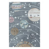 Traversa pentru copii din PP Funny 2105 Planet Space Gri & AYYTPCH-FUNNY2105GREY-TRAVERSA