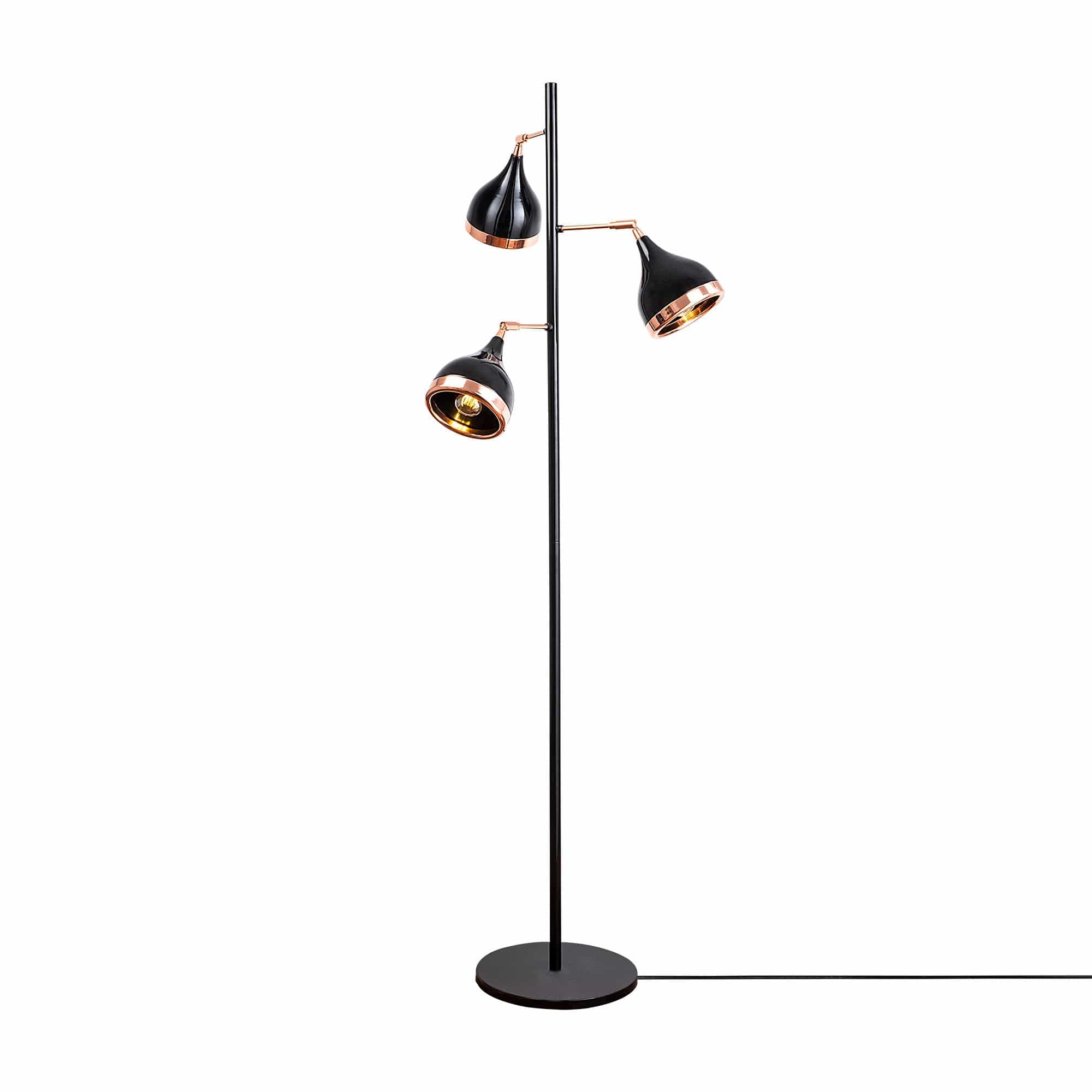 Lampadar Yildo 7021 Negru / Cupru (2)