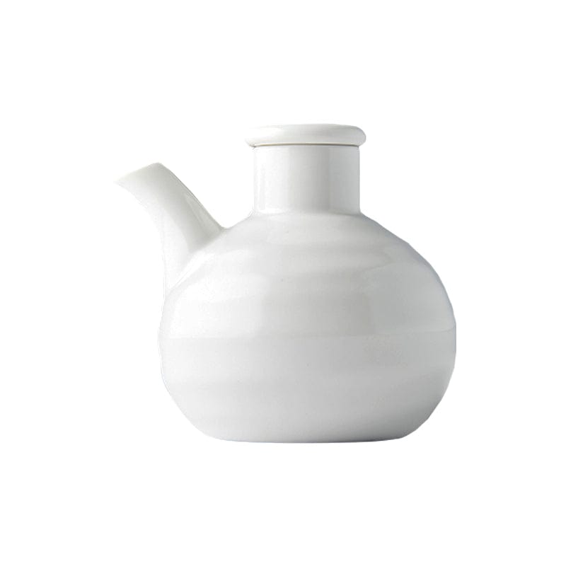MIJ Europe Sosiera din ceramica, Soy Pot Alb, 150 ml