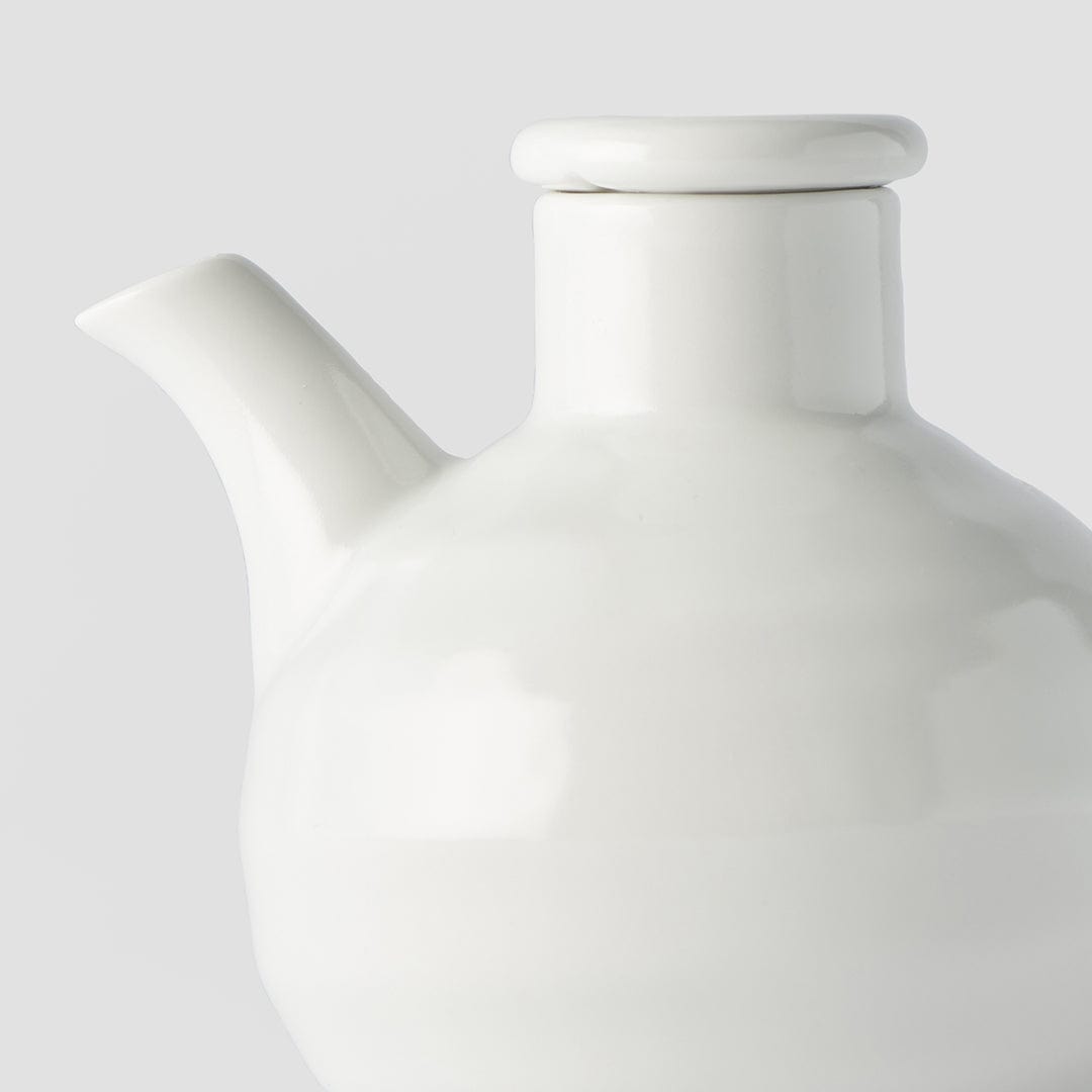 MIJ Europe Sosiera din ceramica, Soy Pot Alb, 150 ml