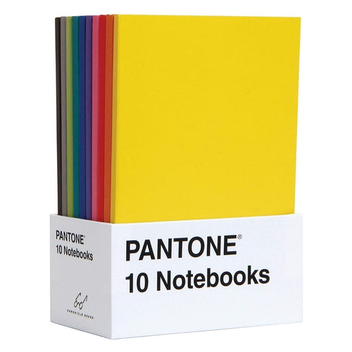 Agenda Pantone: 10 Notebooks, in Limba Engleza