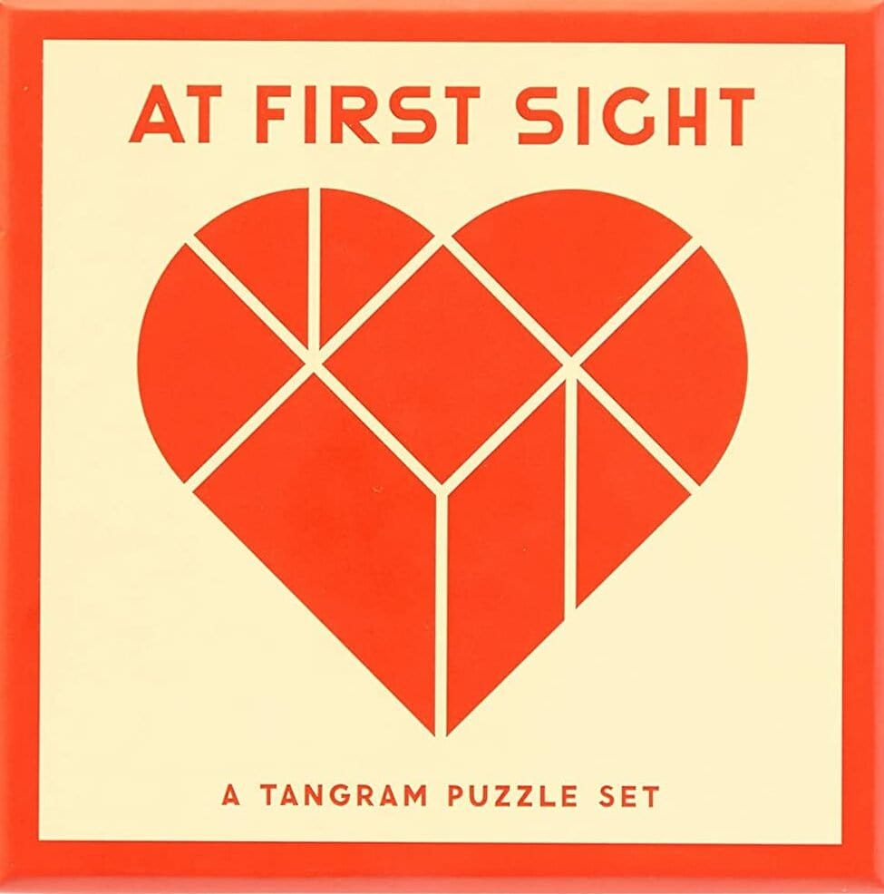 Puzzle At First Sight Tangram, 9 piese, 12 x 12 cm