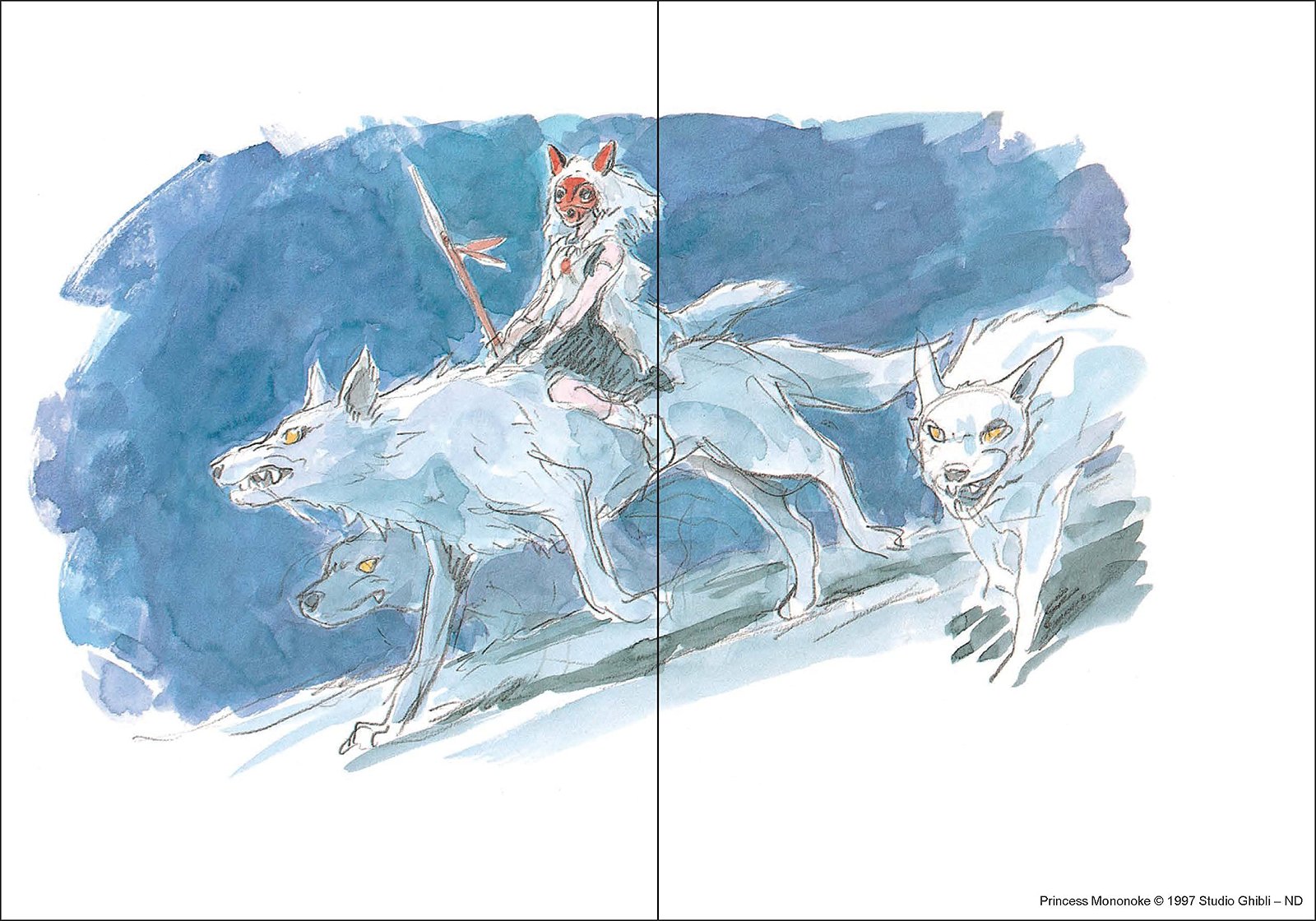 Agenda Princess Mononoke Journal, Studio Ghibli, in Limba Engleza (4)