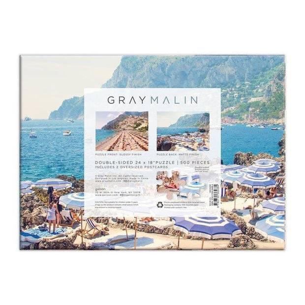 Puzzle Gray Malin Italy 2-Sided, 500 piese, 21,8 x 29,3 cm (3)