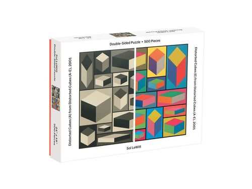 Puzzle Moma Sol Lewitt 2 Sided, 500 piese, 21,6 x 29,2 cm