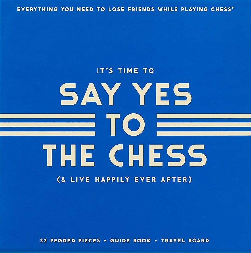 Joc de sah Say Yes to the Chess, 20 x 20 cm