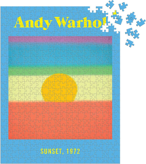 Puzzle Andy Warhol Sunset Book, 500 piese, 16 x 21 cm (1)