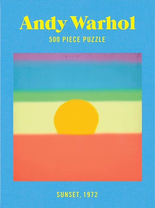 Puzzle Andy Warhol Sunset Book, 500 piese, 16 x 21 cm