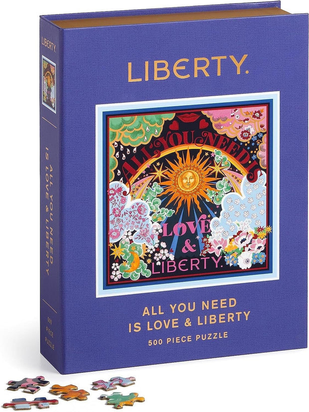 Puzzle All You Need is Love Book, 500 piese, 16 x 21 cm (2)