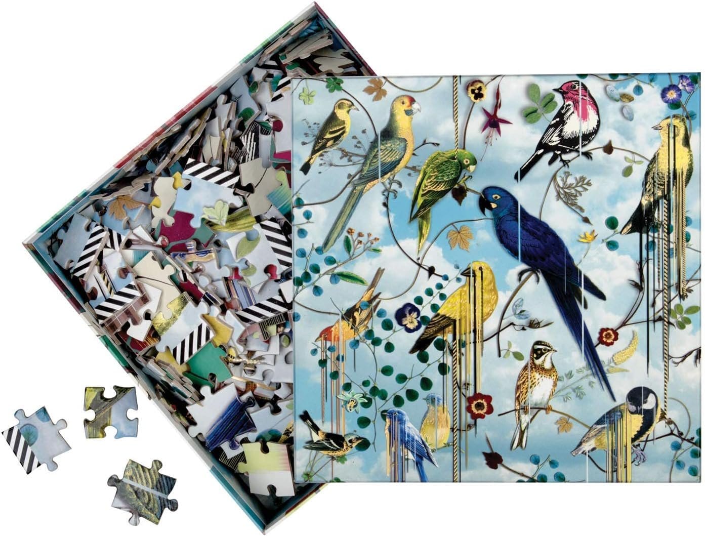 Puzzle Christian Lacroix Birds Sinfonia 2-Sided, 250 piese, 22,5 x 22,5 cm (1)