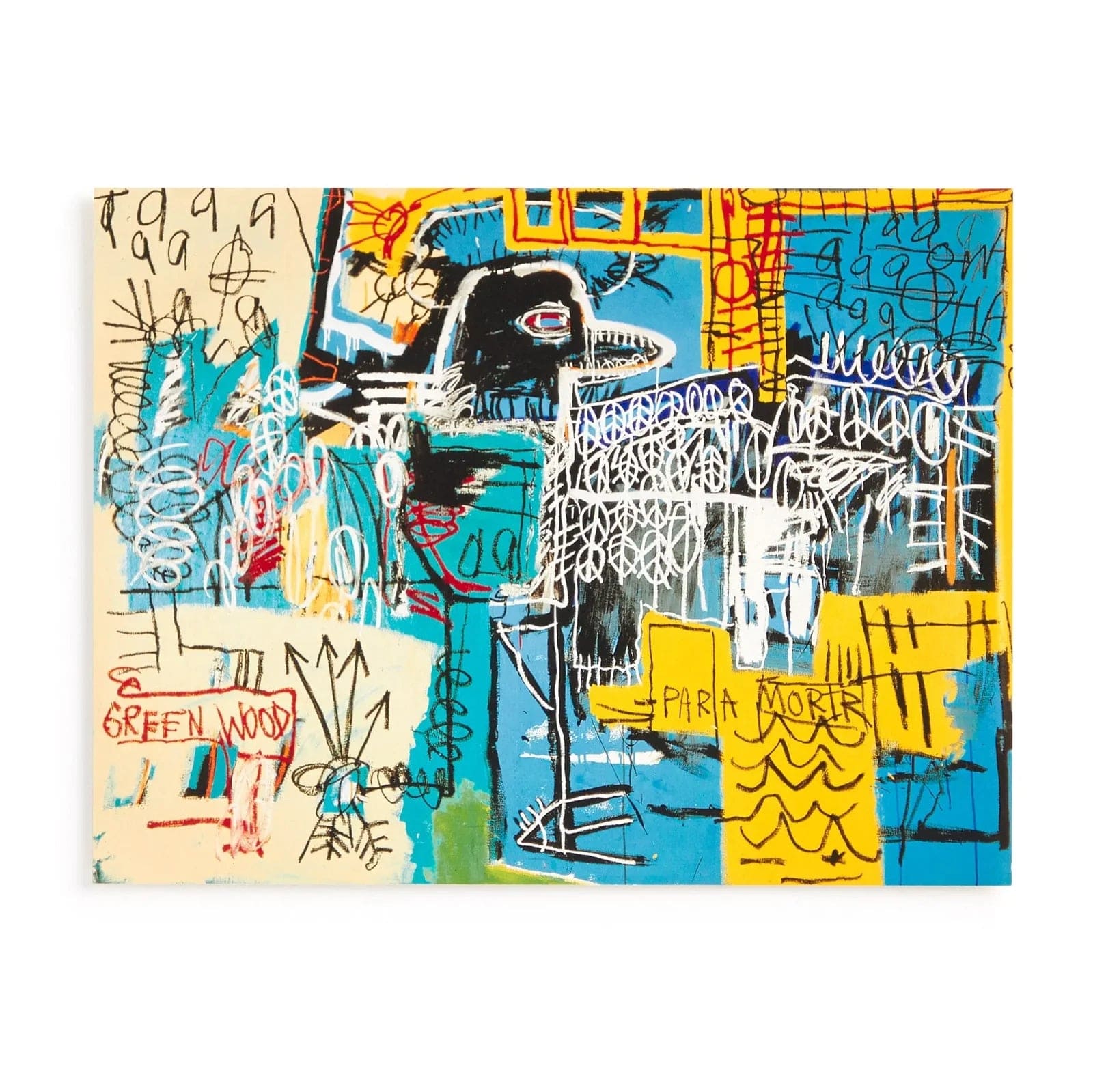 Puzzle Basquiat Bird on Money Book, 500 piese, 16 x 21 cm (2)