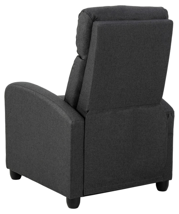 Fotoliu Recliner tapitat cu stofa, Siom Antracit / Negru, l67xA87xH100,5 cm (2)