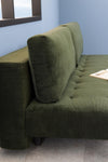 Canapea Extensibila 3 Locuri, tapitata cu stofa, Blain Verde, l200xA105xH83 cm (8)
