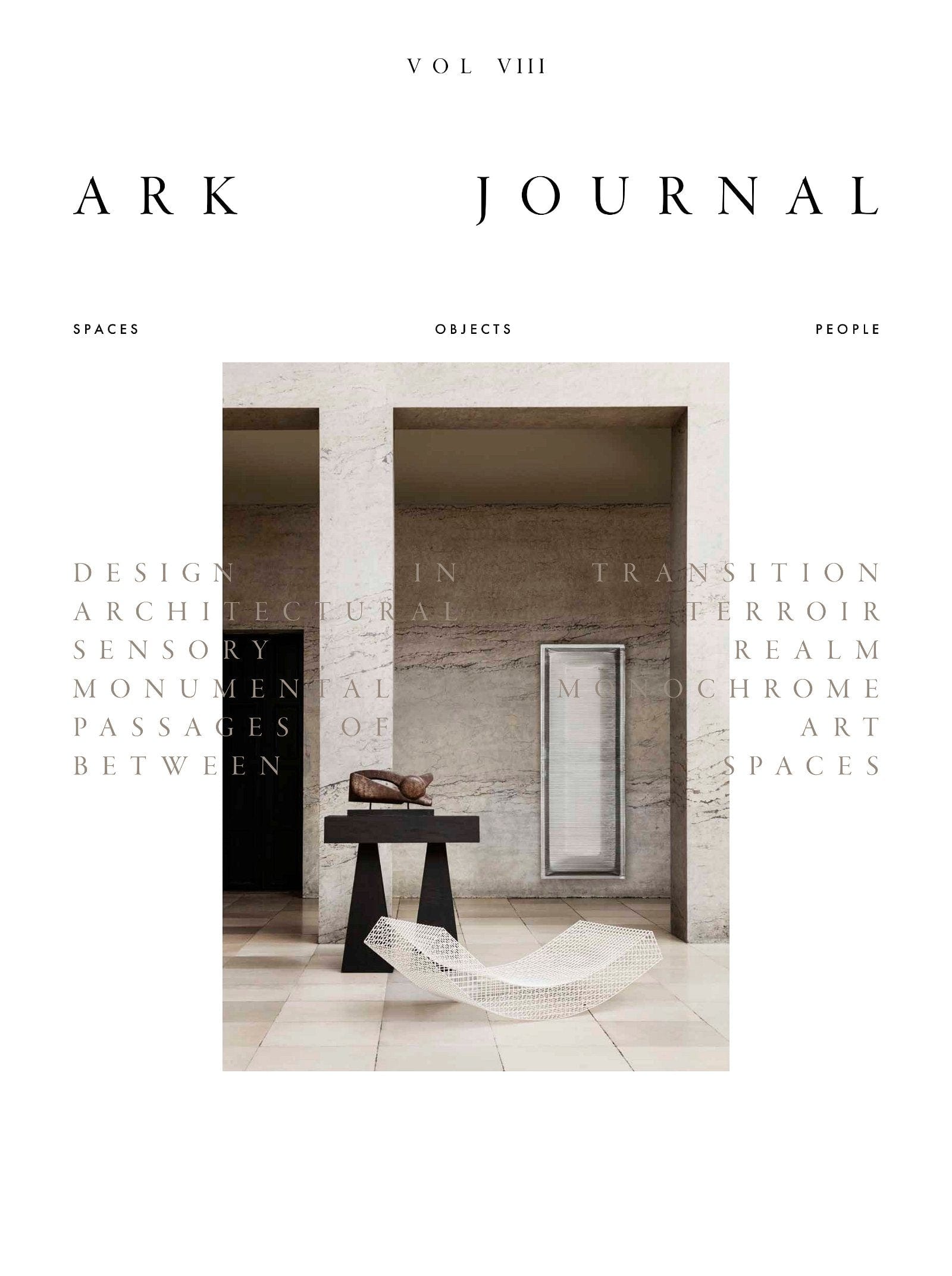 Revista Ark Journal Vol. VIII, Editie in Limba Engleza (1)
