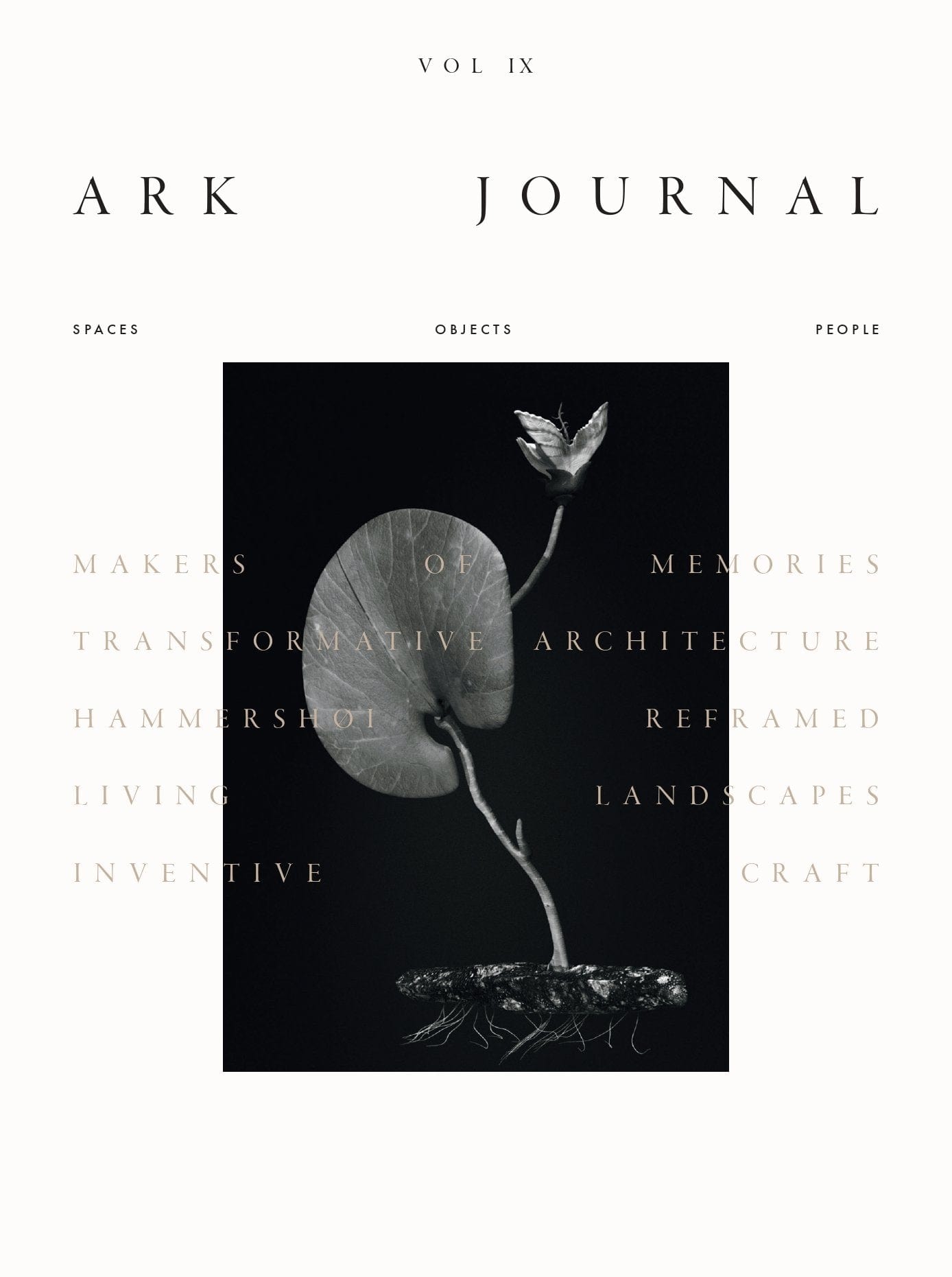 Revista Ark Journal Vol. IX, Editie in Limba Engleza