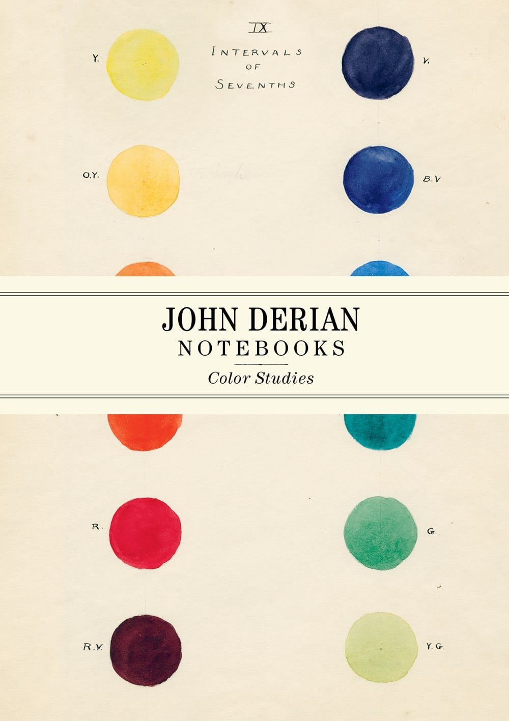 Agenda Color Studies Notebooks, John Derian, in Limba Engleza