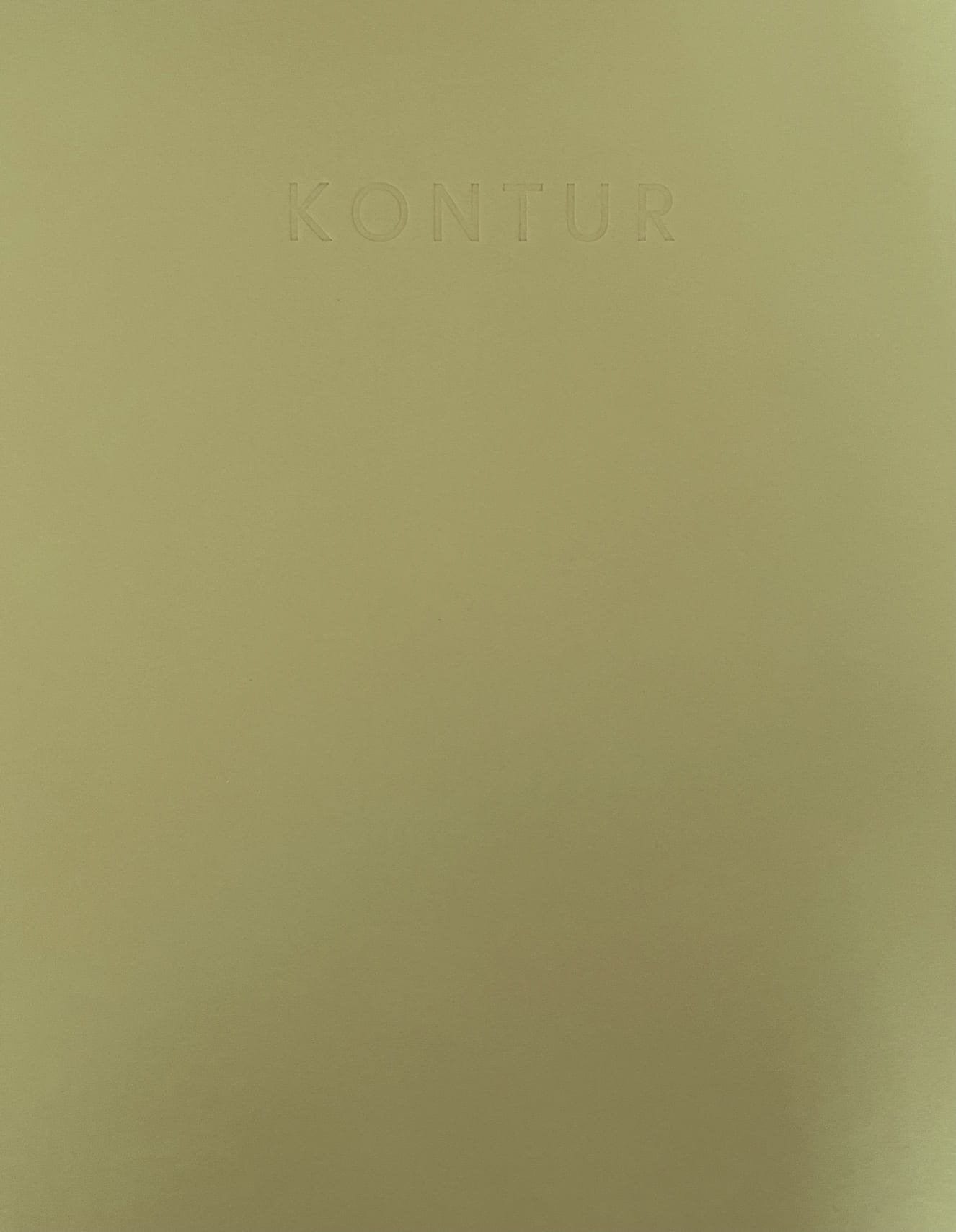 Revista Kontur - English, Shalony van Stralendorff, Editie in Limba Engleza