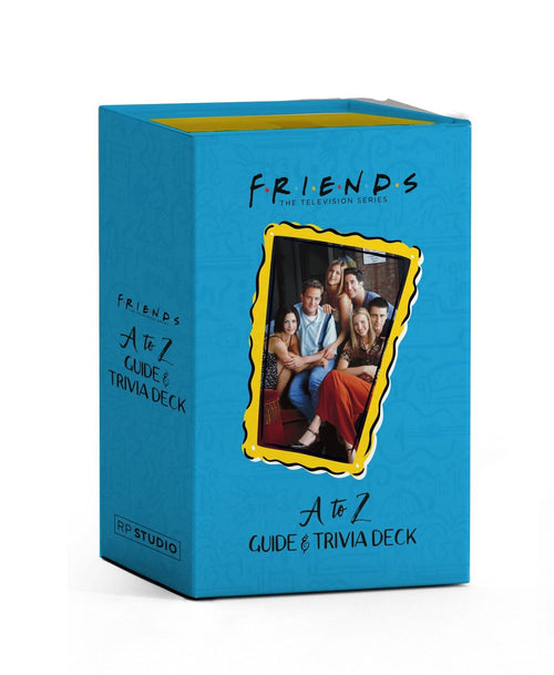 Joc de societate Friends: A To Z Guide And Trivia Deck, 9 x 14 cm