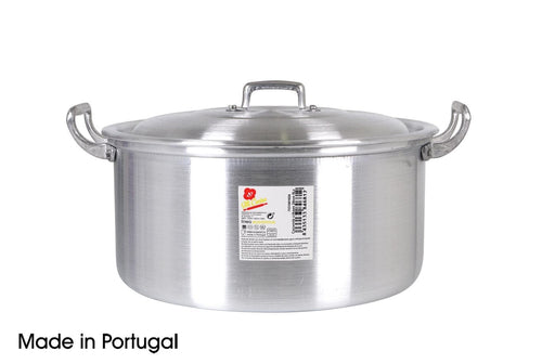 Oala din aluminiu, Ø24 cm, 5L, Mi Cocina Crom