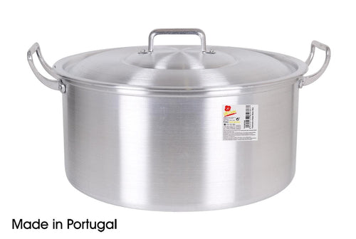 Oala din aluminiu, Ø34 cm, 15L, Mi Cocina Crom