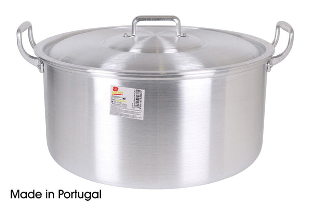 Oala din aluminiu, Ø38 cm, 20L, Mi Cocina Crom