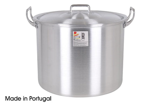 Oala din aluminiu, capac inclus, Ø36 cm, 30L, Mi Cocina Crom