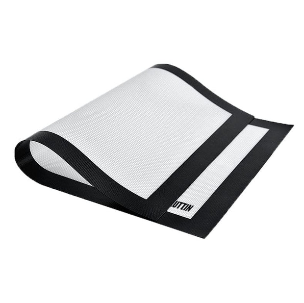 Foaie pentru cuptor, din silicon silicon, Quttin Gri / Negru, L40xl30 cm (2)