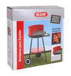 Gratar BBQ pentru carbuni, din metal, Algon Rosu / Negru, Ø43xH71 cm (3)