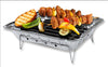 Grill portabil BBQ din aluminiu si metal, Algon Crom, L31xl25xH6 cm (3)