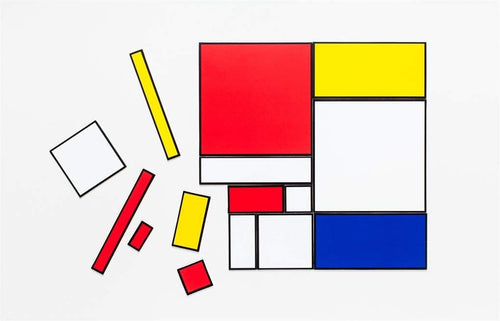 Joc de societate Make your own Mondrian, 15 x 15 cm (1)