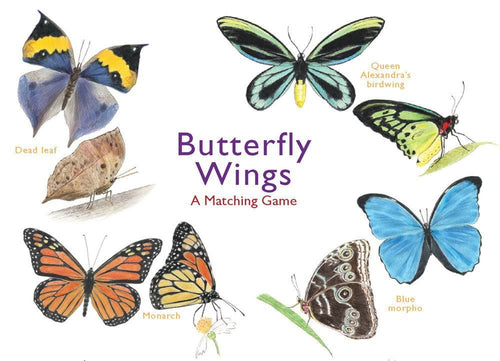 Joc de memorie Butterfly Wings, 14,5 x 10 cm