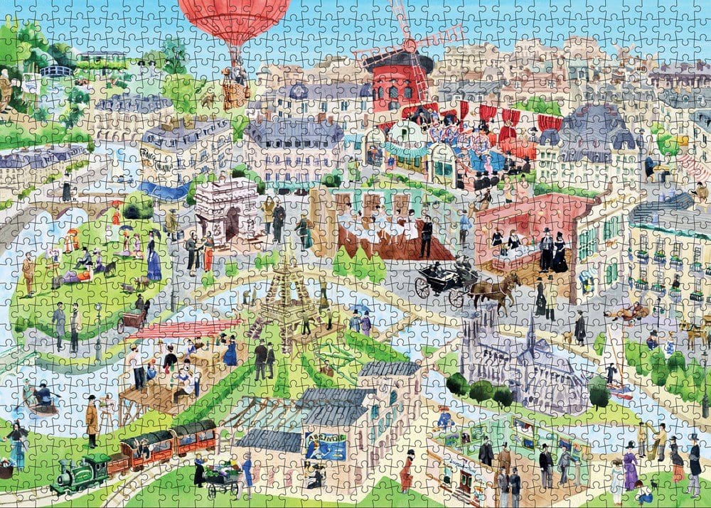Puzzle The Story of Impressionism, 500 piese, 34,5 x 24 cm (1)