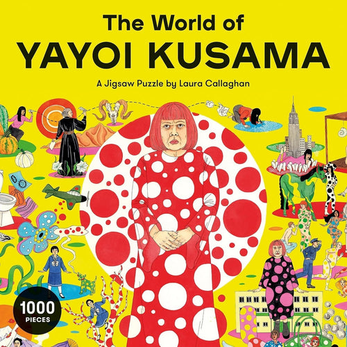 Puzzle The World of Yayoi Kusama, 1000 piese, 12 x 5 cm