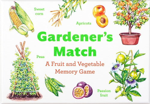 Joc de memorie Gardener's Match, 14 x 10 cm