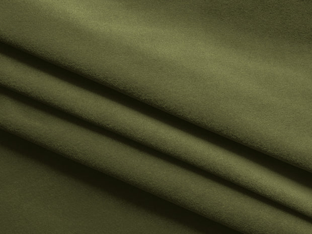 Coltar Extensibil, Sezlong pe Stanga, Tapitat cu Stofa, Kaila Velvet C23 Verde Olive, l258xA160xH91 cm (6)