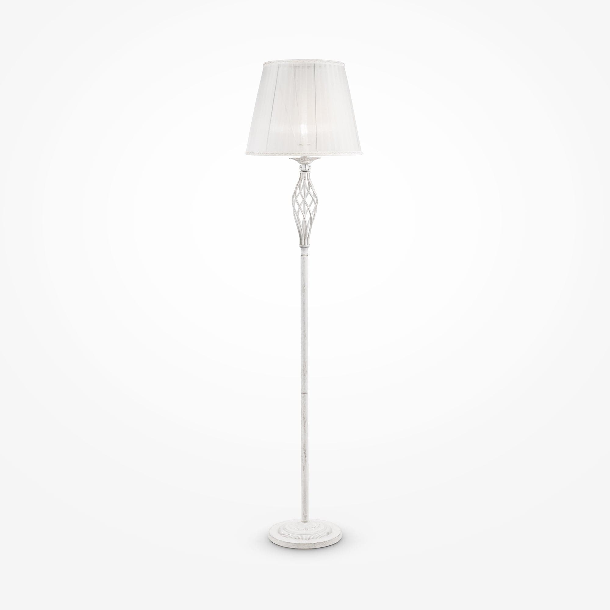 Lampadar Grace Alb / Auriu