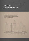 Agenda Hello Copenhagen - Black, in Limba Engleza