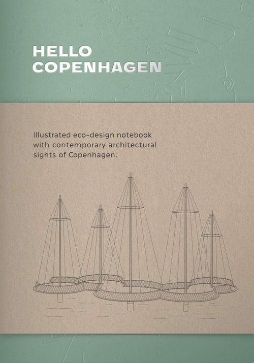 Agenda Hello Copenhagen - Green, in Limba Engleza