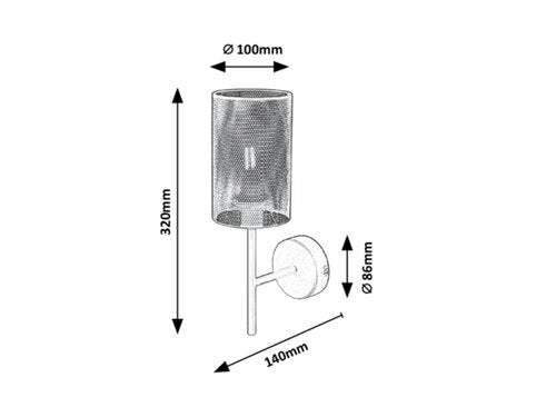 Aplica Callia 3020 Gri (3)